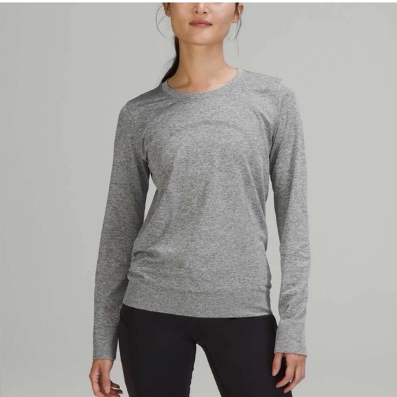 lululemon athletica Tops - Lululemon Women’s Swiftly Relaxed Long Sleeve Grey Performance Knit